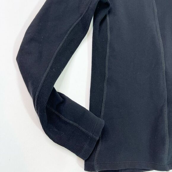 Standard James Perse Cardigan Jacket Blazer Womens 1 Small Cotton Collar Button - Picture 7 of 8